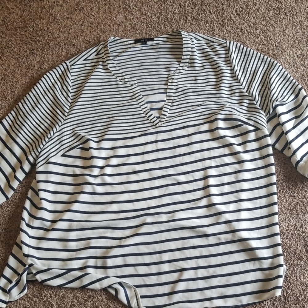 Ellos 2x stripe shirt
